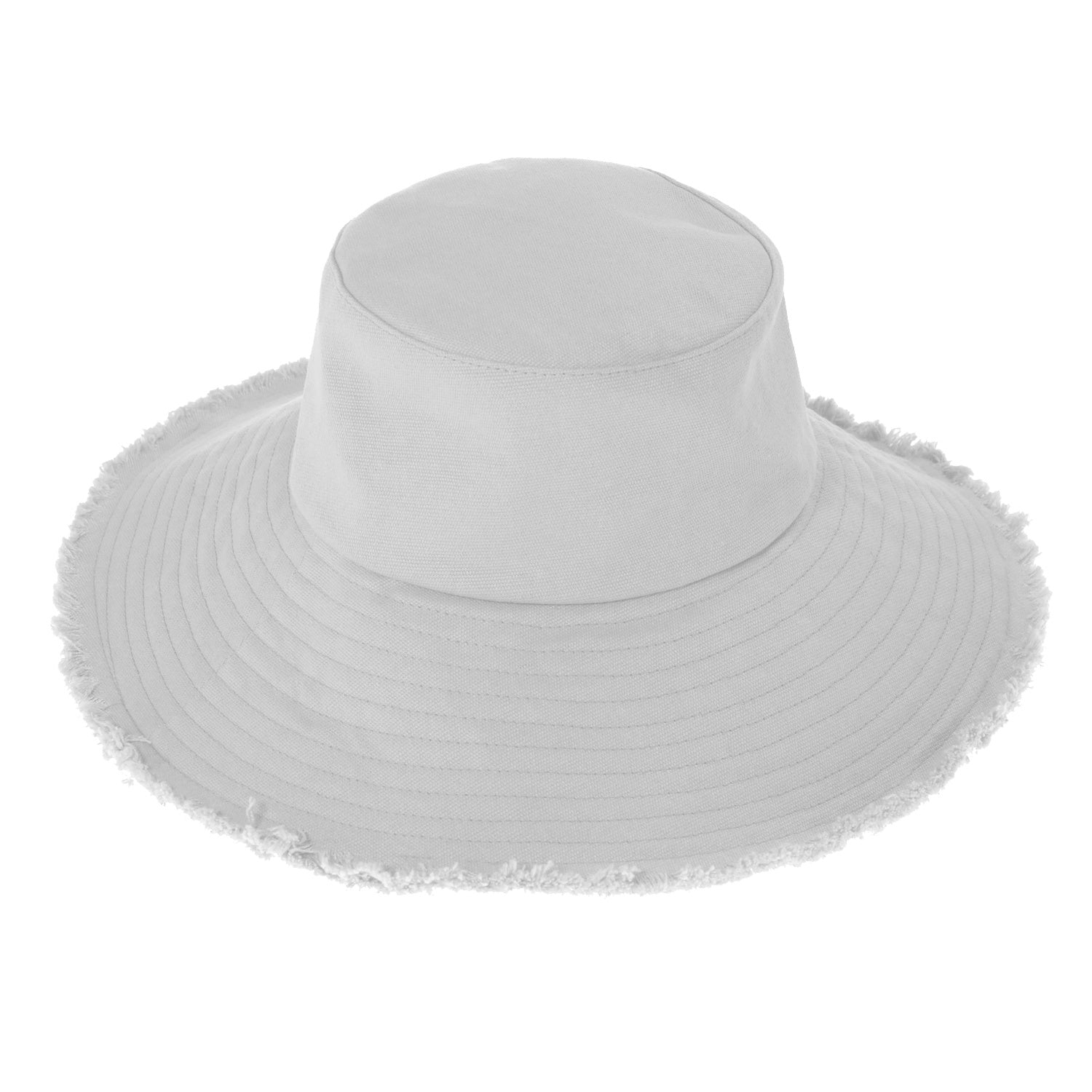 Cove Cotton Bucket Hat Doba White